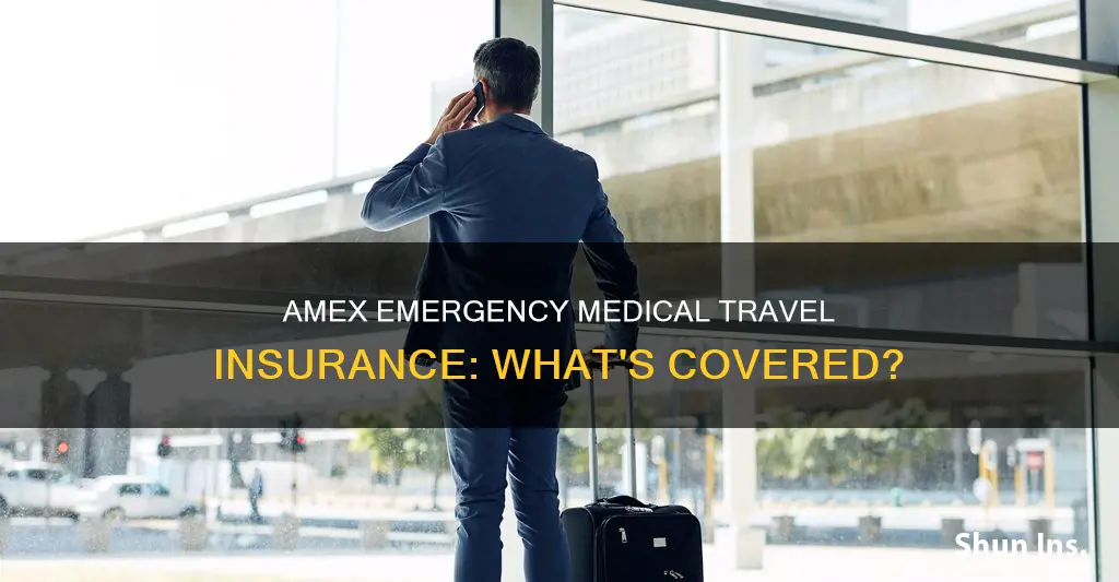 does amex cover emergency medical travel insurance