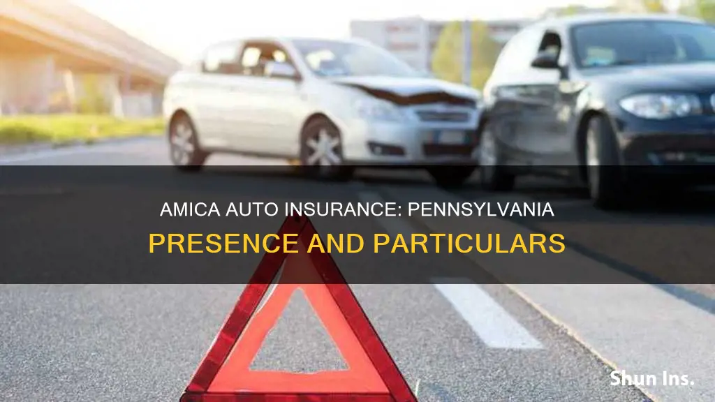 does amica auto insurance operate in Pennsylvania