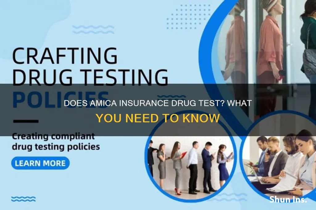 does amica insurance drug test