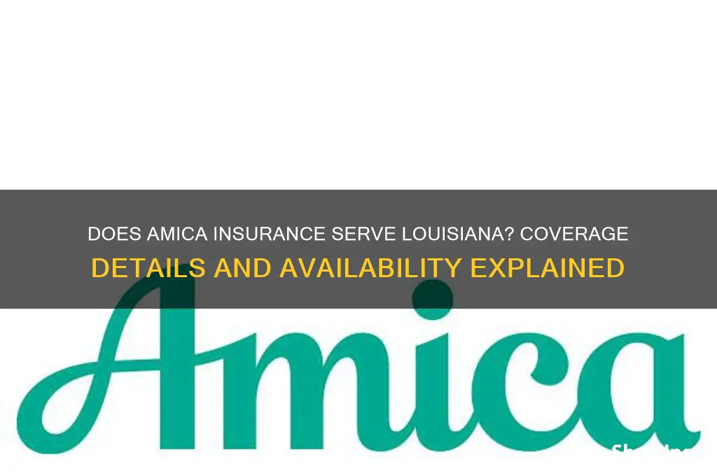 does amica insurance serve louisiana