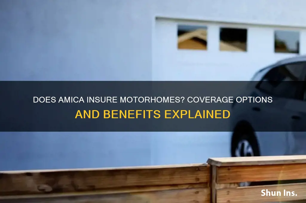 does amica insure motorhomes