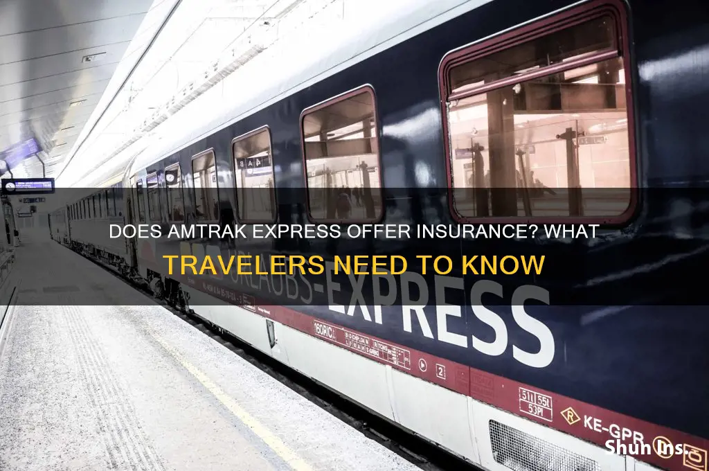 does amtrak express insurance