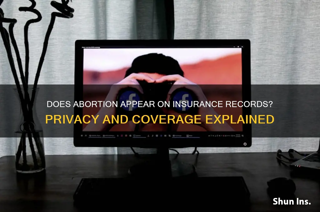 does an abortion show up on your insurance