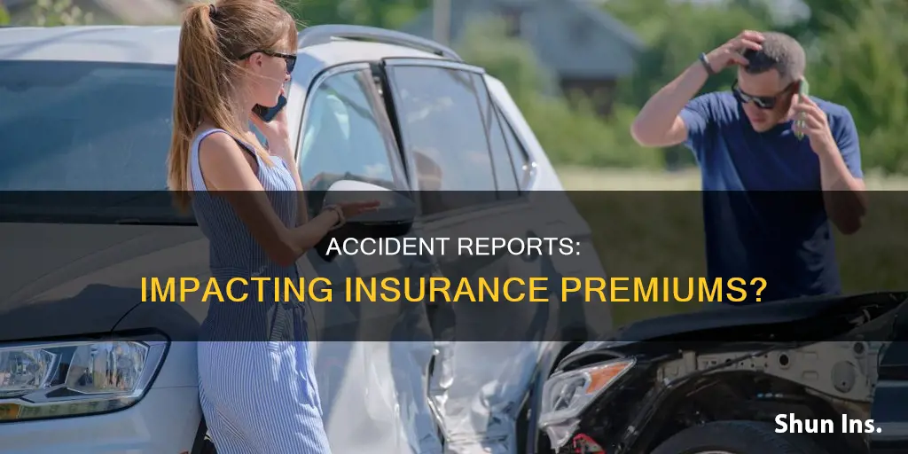does an accident report affect insurance