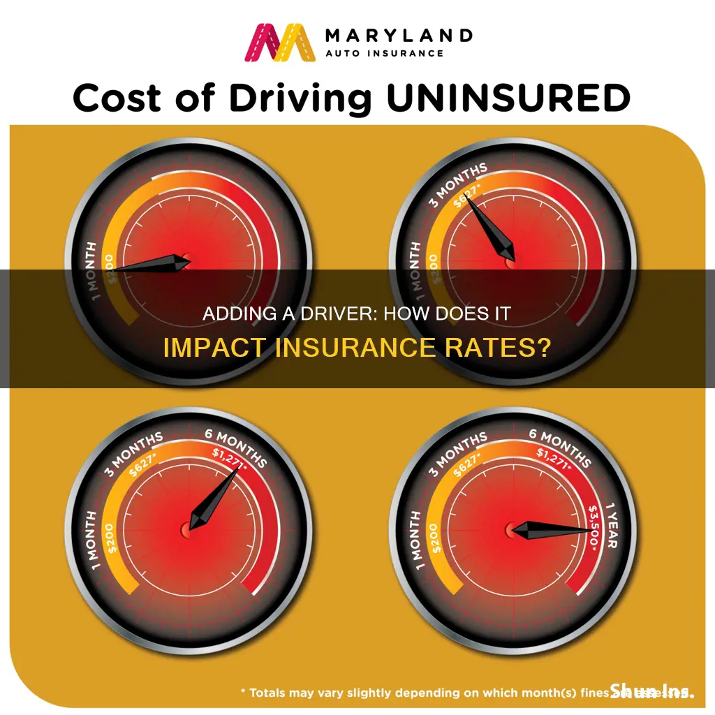 does an additional driver affect my insurance rates
