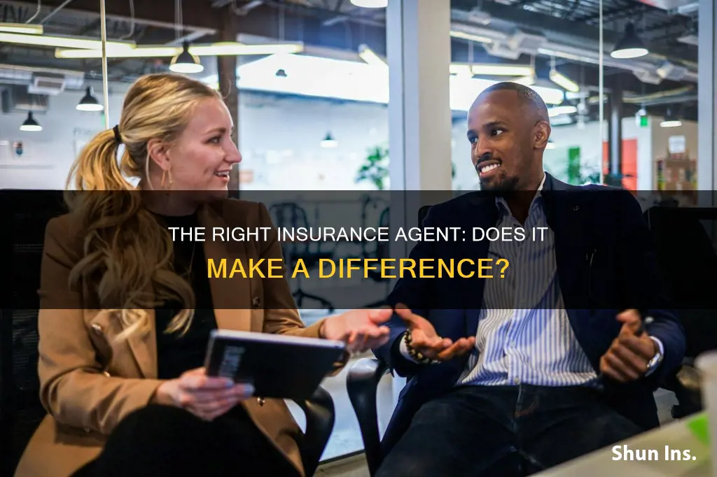 does an insurance agent make a difference