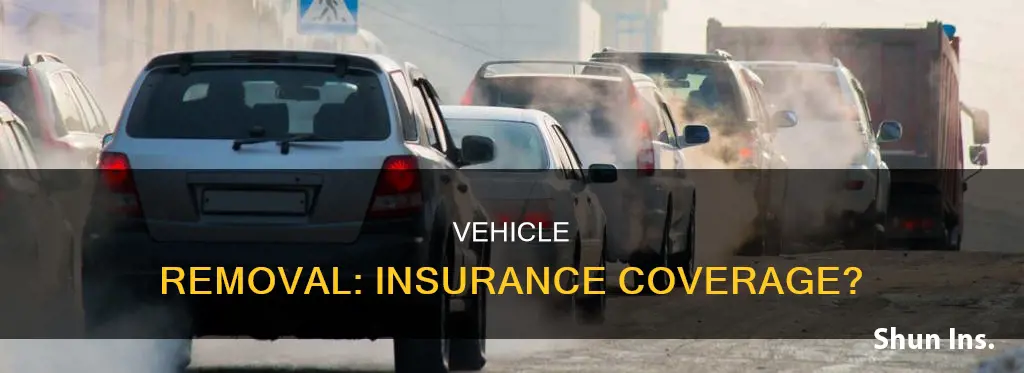 does an insurence charge to remove a vehicle