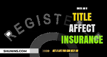 Car Title: How It Affects Your Insurance Rates