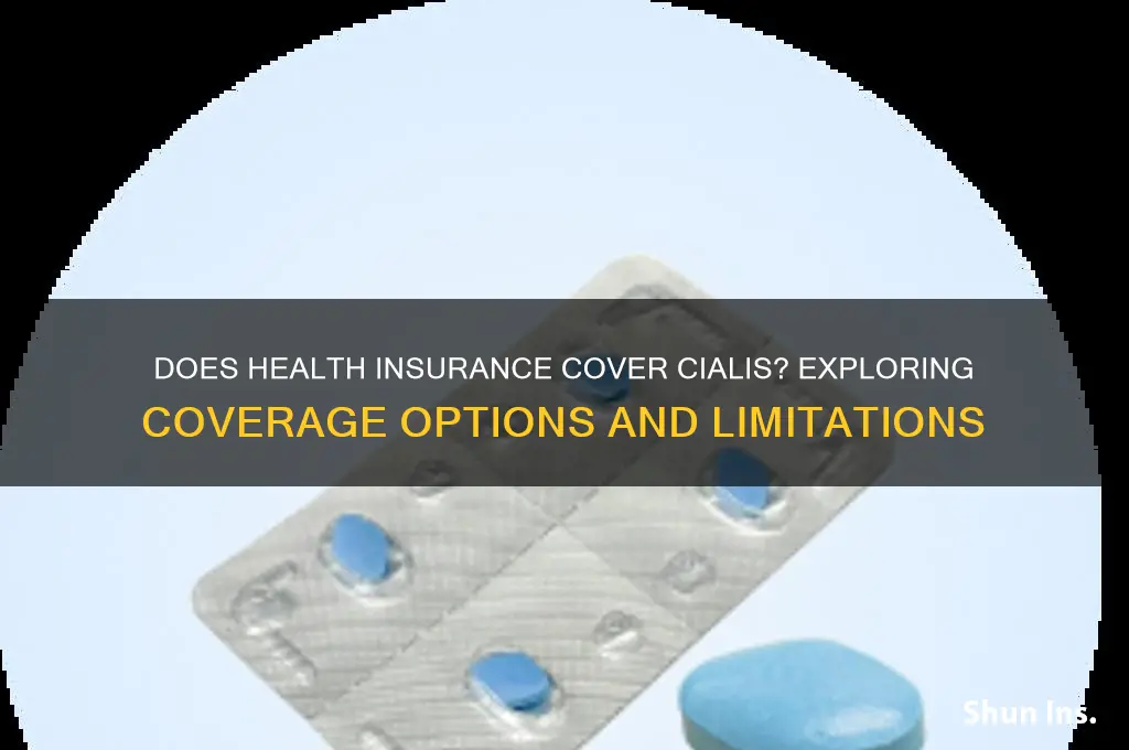 does any health insurance cover cialis