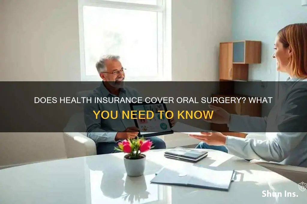 does any health insurance cover oral surgery
