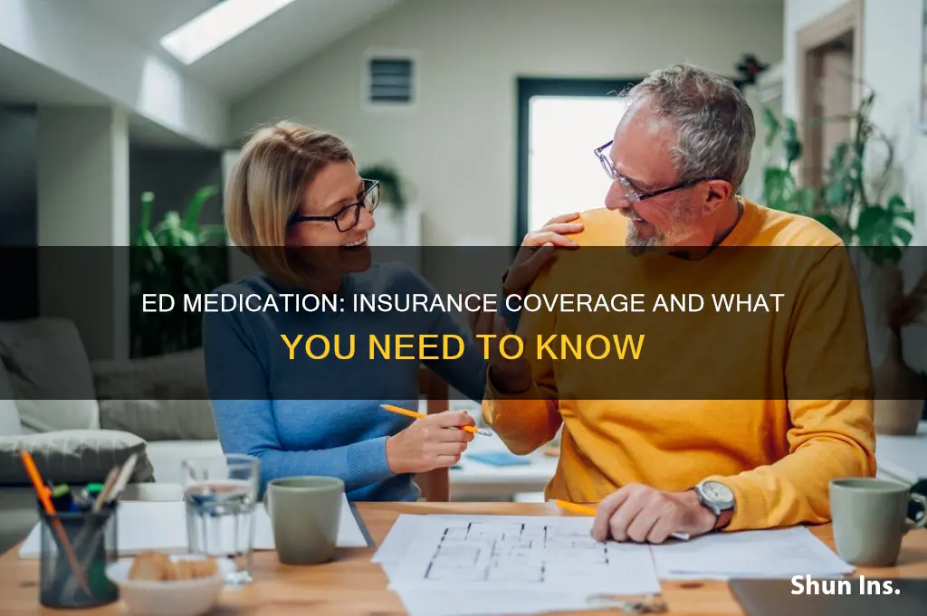 does any insurance company cover ed medication