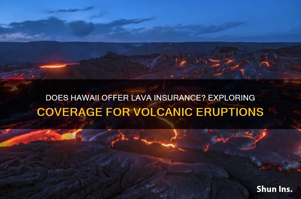 does anyone in hawaii have lava insurance