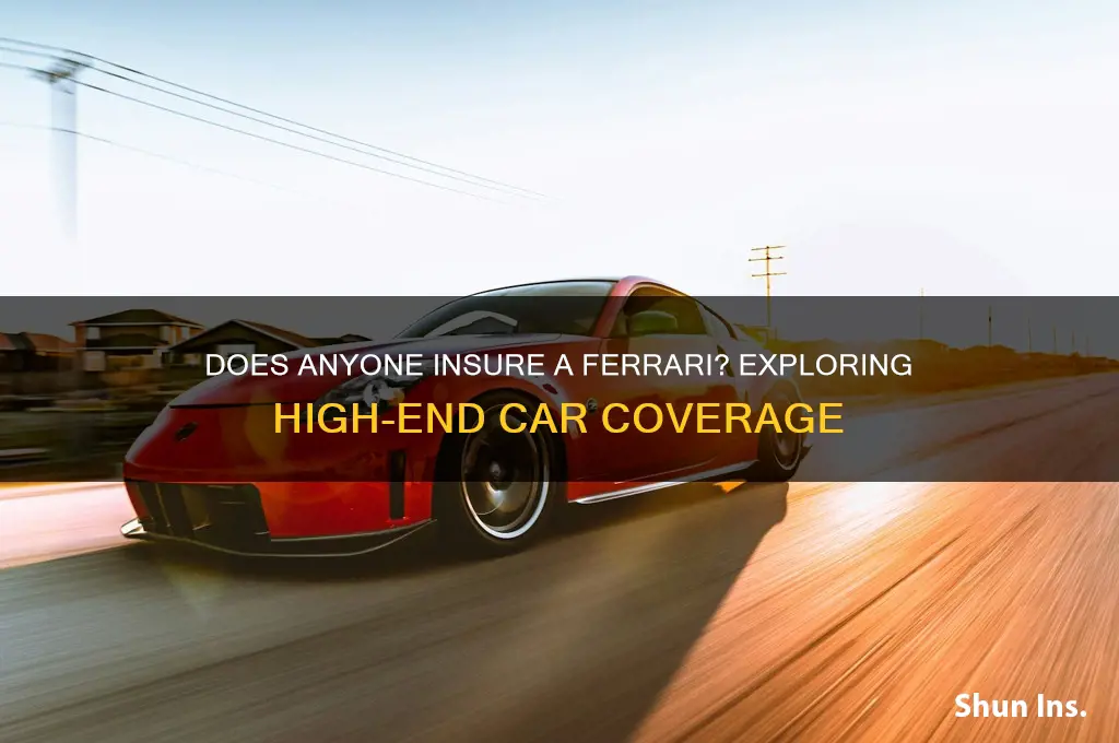 does anyone insure ferrari