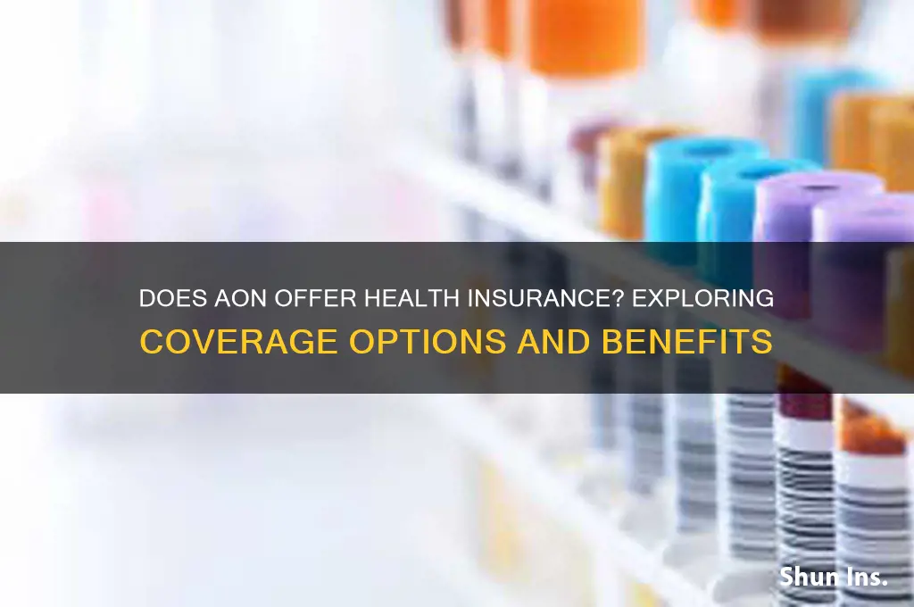 does aon provide health insurance