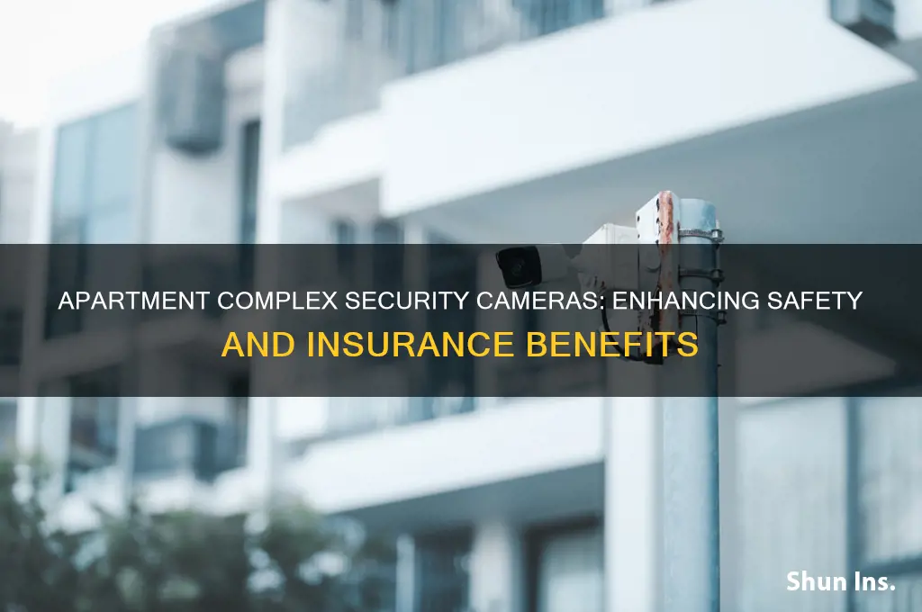 does apartment complex cameras security system insurance