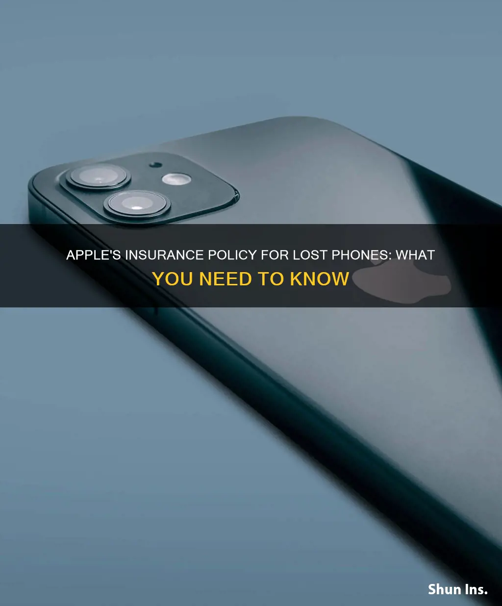 does apple give insurance for lost phone