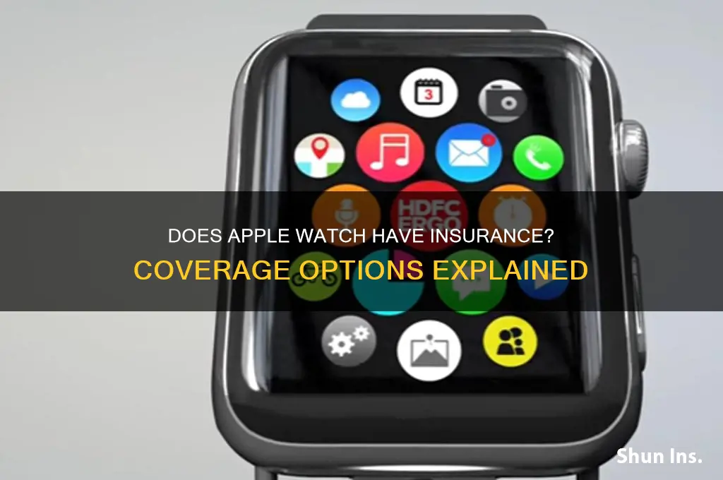 does apple watch have insurance