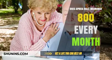 Does Apreia Bill Insurance Cost $800 Monthly? Facts and Insights