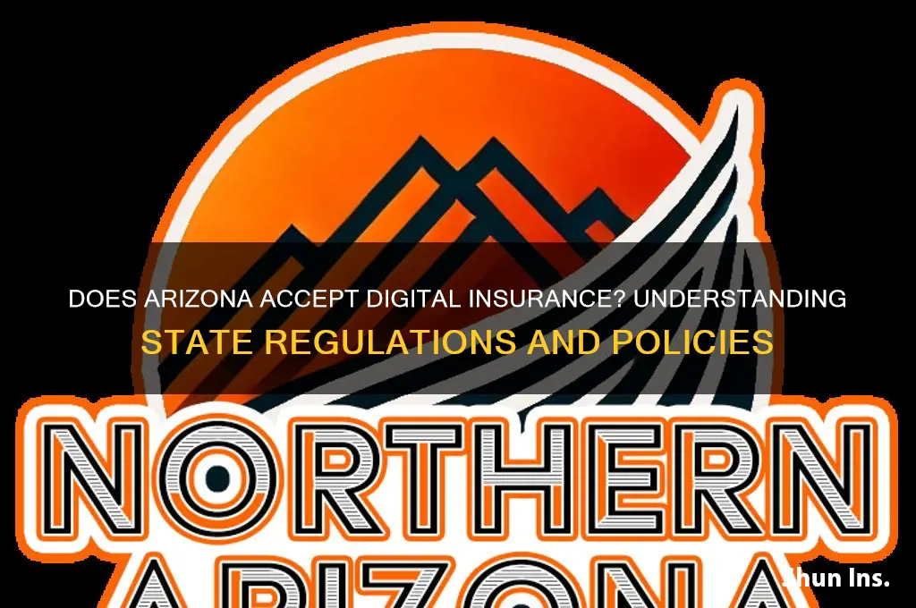 does arizoba except digital insurance