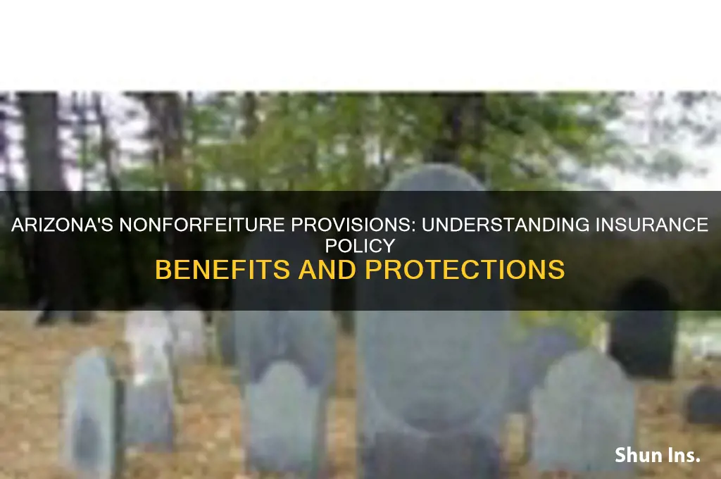 does arizona have nonforfeiture provisions insurance