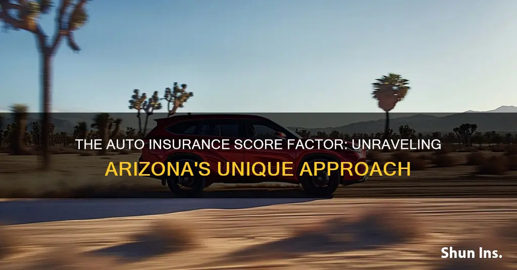 does arizona use auto insurance score