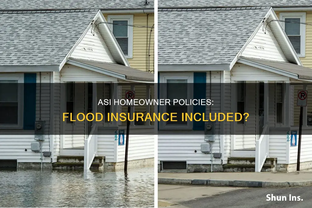 does asi homeowner polcies include flood insurance