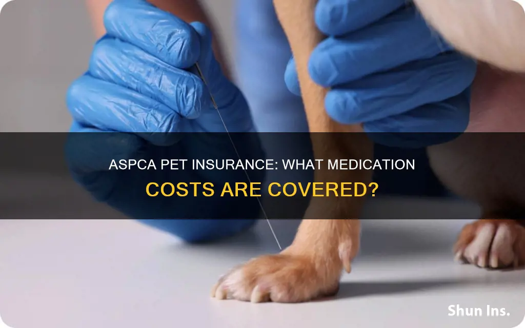 does aspca pet insurance cover medication