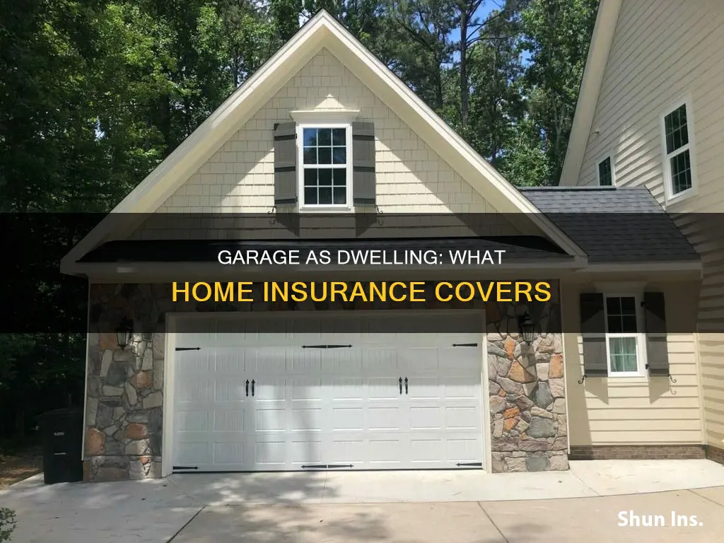 does attached garage count as dwelling homeowners insurance