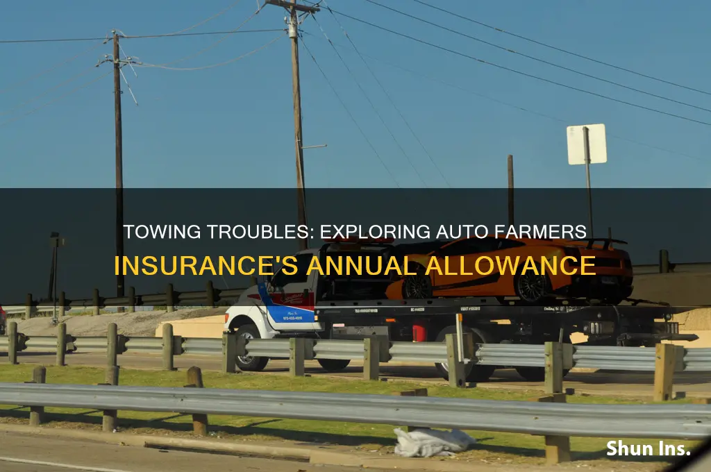 does auto farmers insurance give one towing free a year