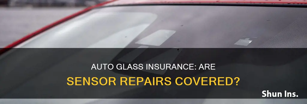 does auto glass insurance cover sensors