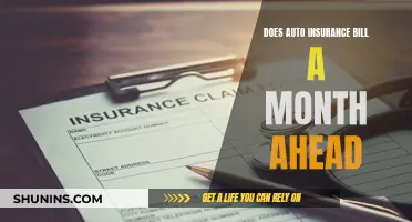 Auto Insurance Billing: Why Pay a Month in Advance?