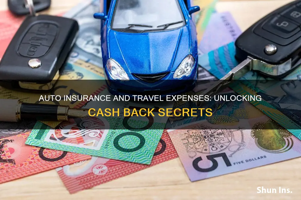 does auto insurance count as travel expense for cash back