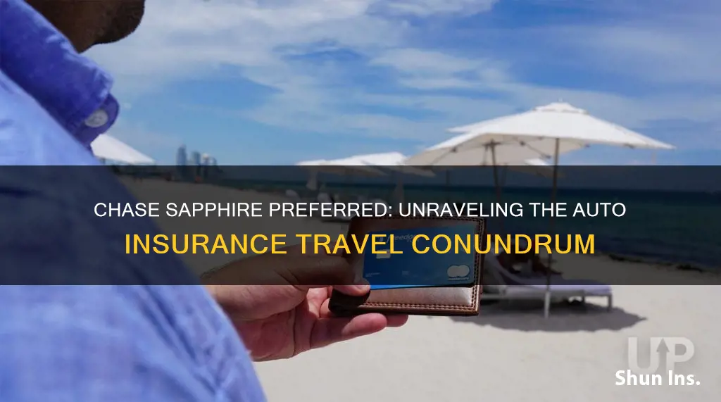 does auto insurance count as travel for chase sapphire preferred