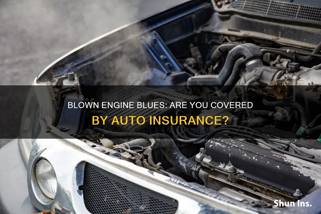 does auto insurance cover a blown engine