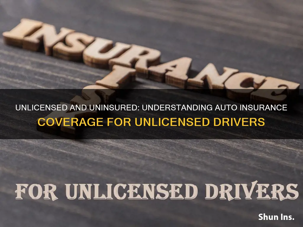 does auto insurance cover an unlicensed driver