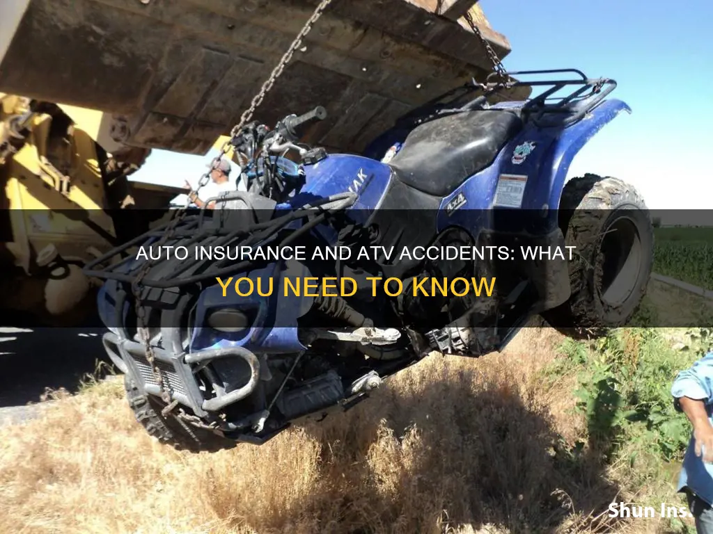 does auto insurance cover atv accidents