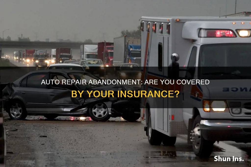 does auto insurance cover auto repair abandonment