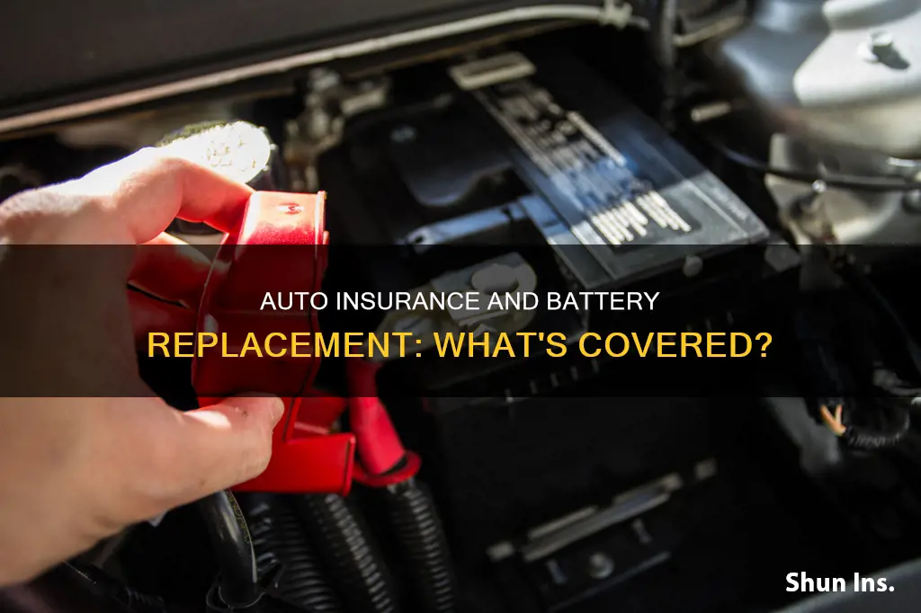 does auto insurance cover battery replacement