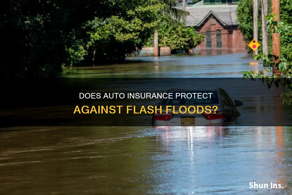 does auto insurance cover flash flooding