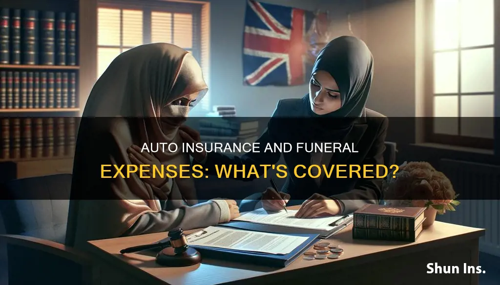 does auto insurance cover funeral expenses