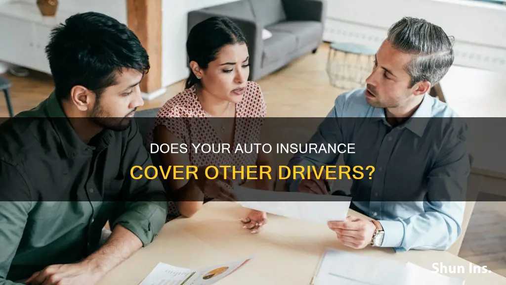 does auto insurance cover if someone else driving