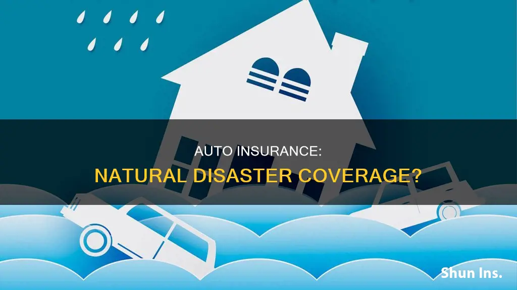 does auto insurance cover natural disasters