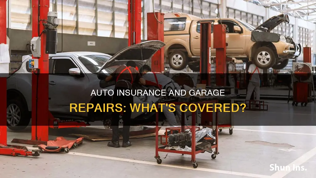 does auto insurance cover repairs go garage