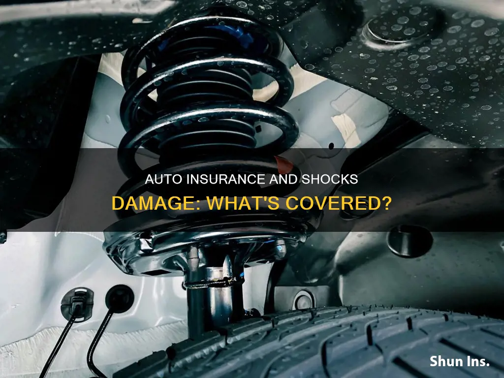 does auto insurance cover shocks damage