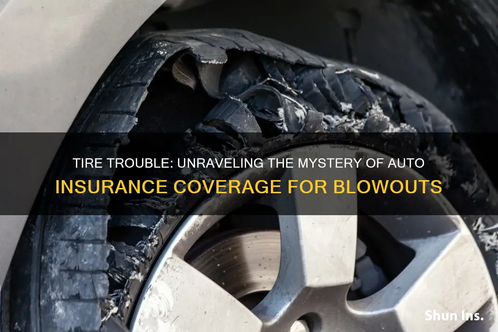 does auto insurance cover tire blowout