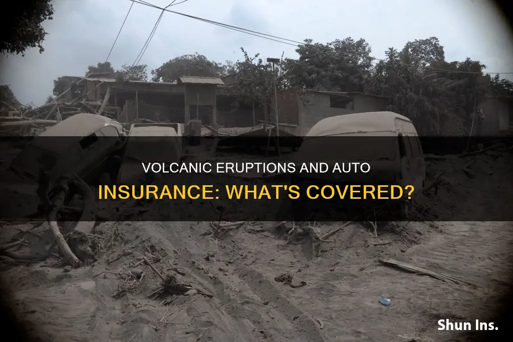 does auto insurance cover volcanoes