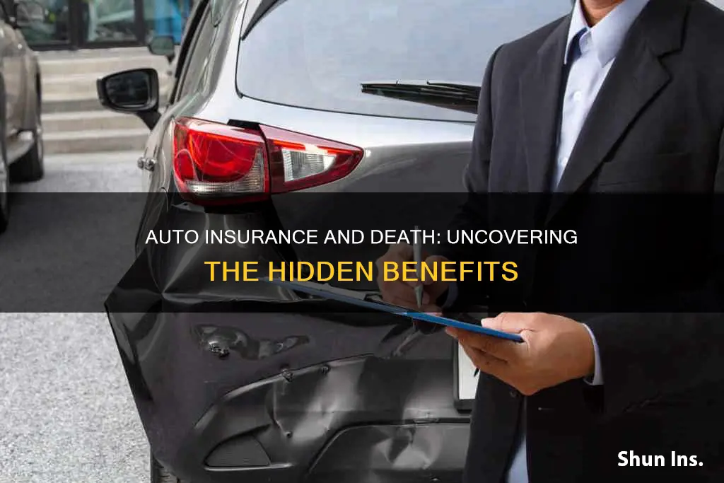 does auto insurance have death benifits