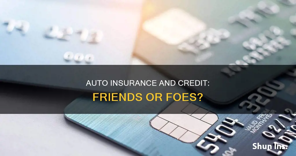 does auto insurance help credit