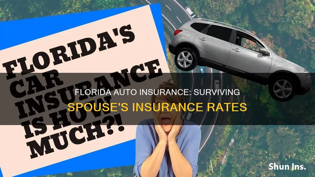 does auto insurance in Florida increase when your spouse dies