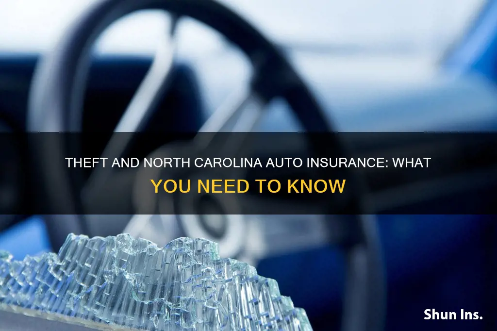 does auto insurance in North Carolina cover theft